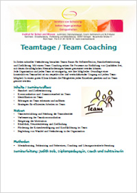 Seminar Teamtage/Teamcoaching